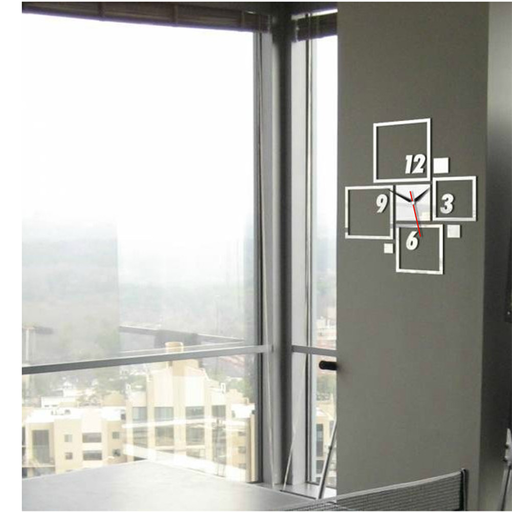 new modern decoration acyrlic mirror office wall clock sticker new modern decoration acyrlic mirror office wall clock sticker