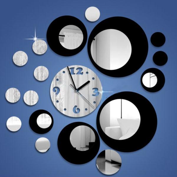new modern decoration acyrlic mirror office wall clock sticker new modern decoration acyrlic mirror office wall clock sticker