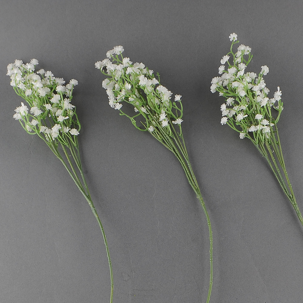 Artificial baby's breath Gypsophila Bouquet White Home Wedding Party ...