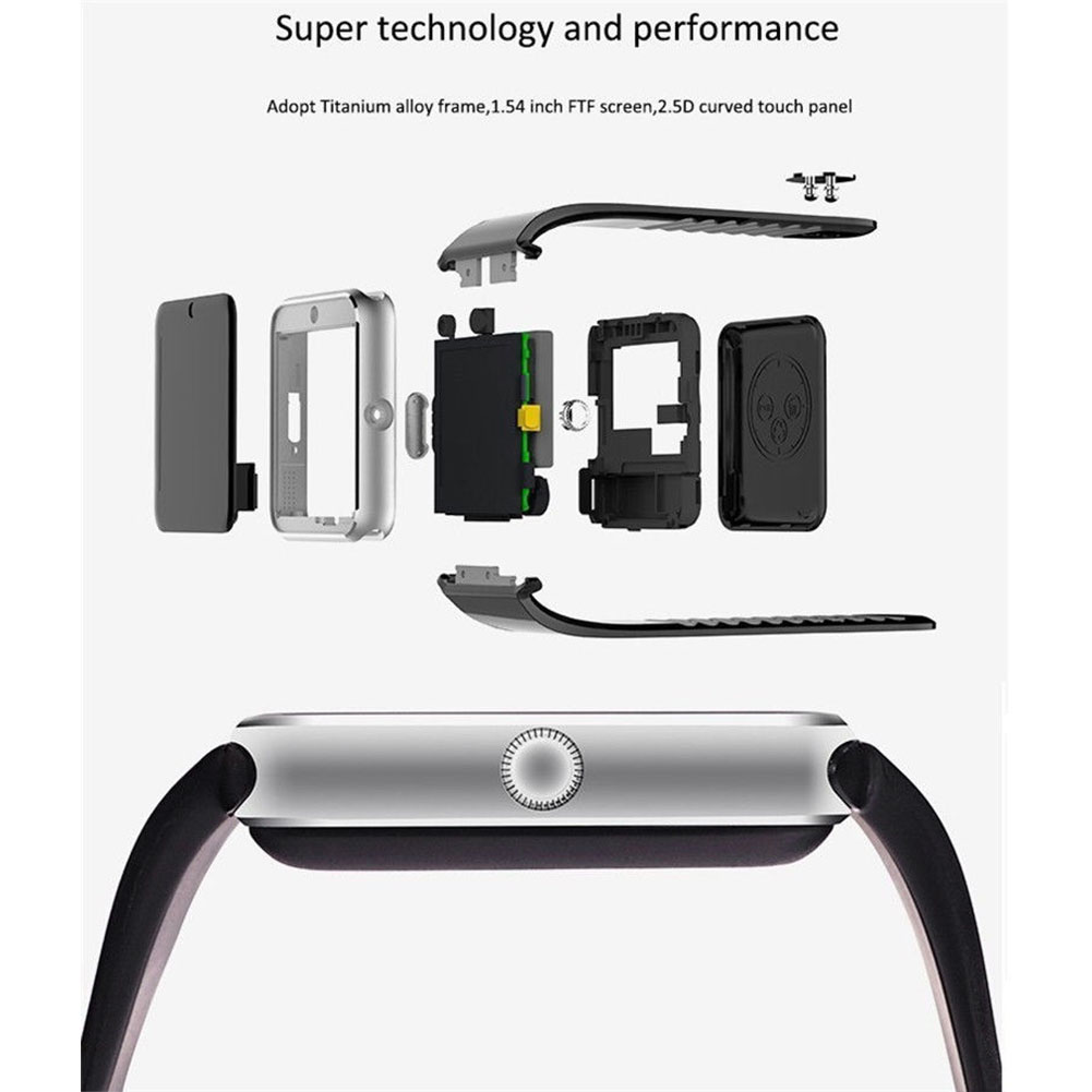 新品 アップルウォッチデザイン スマートウォッチ ゴールド iOS
