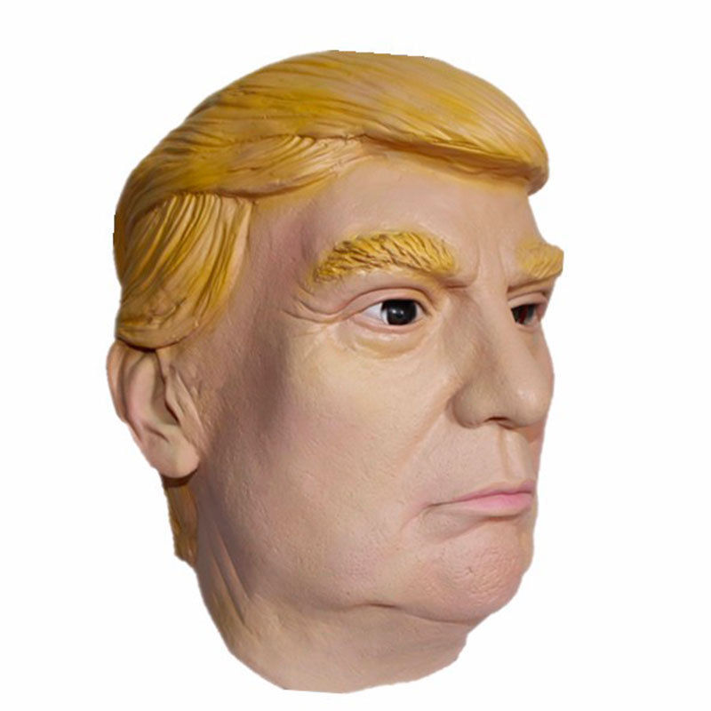 Fashion Donald Trump Mask Adult Halloween Costume Fancy Dress Cosplay ...